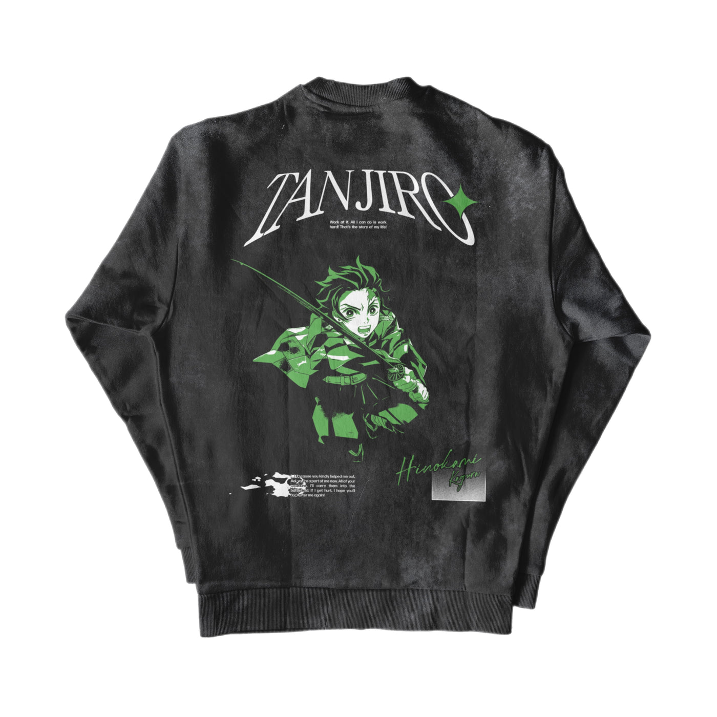 Tanjiro - Graphic Sweatshirt From Elohim Saga