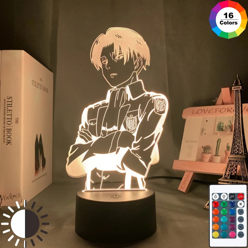 Attack on Titan - Levi LED lamp