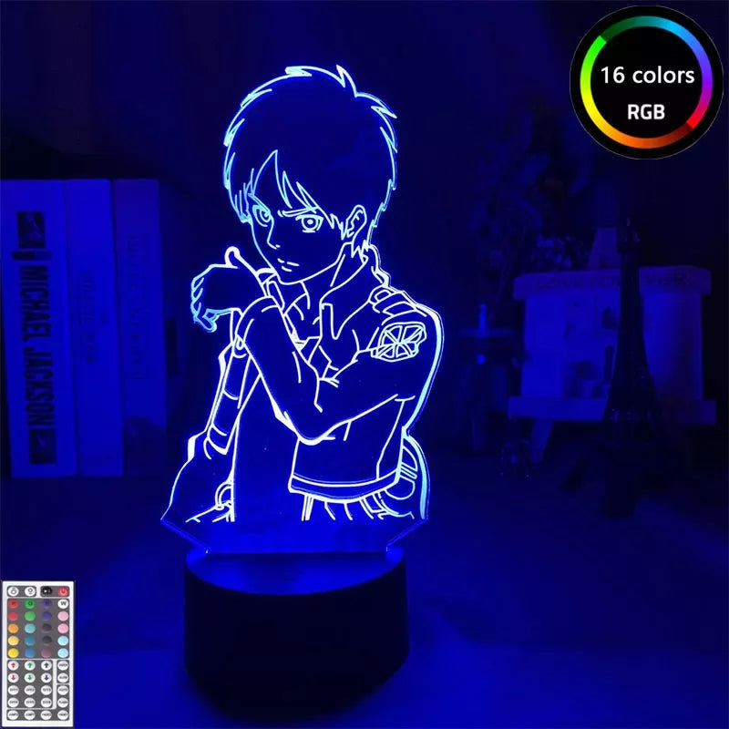 Attack on Titan - Eren LED Lamp