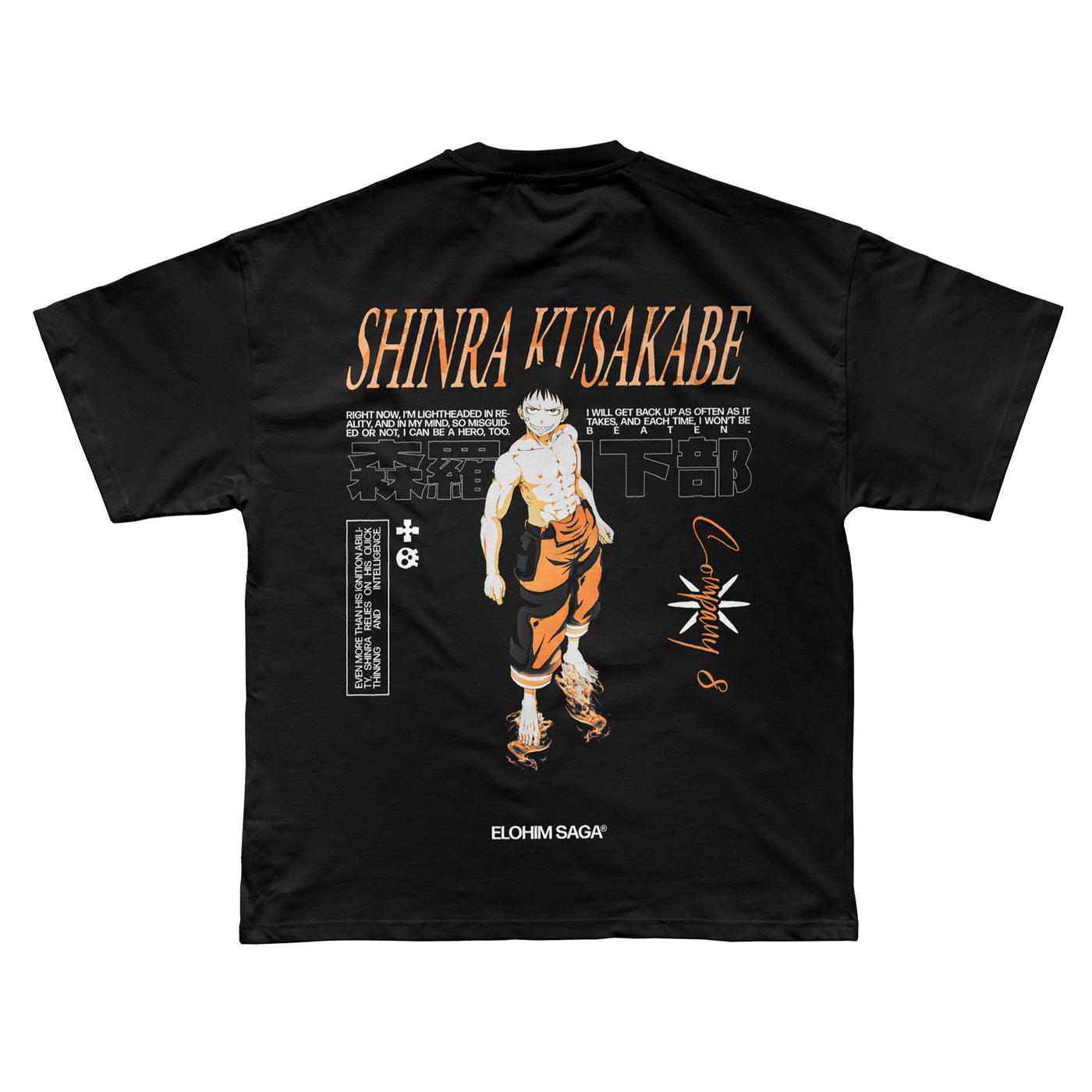 Shinra Kusakabe - Graphic Tee