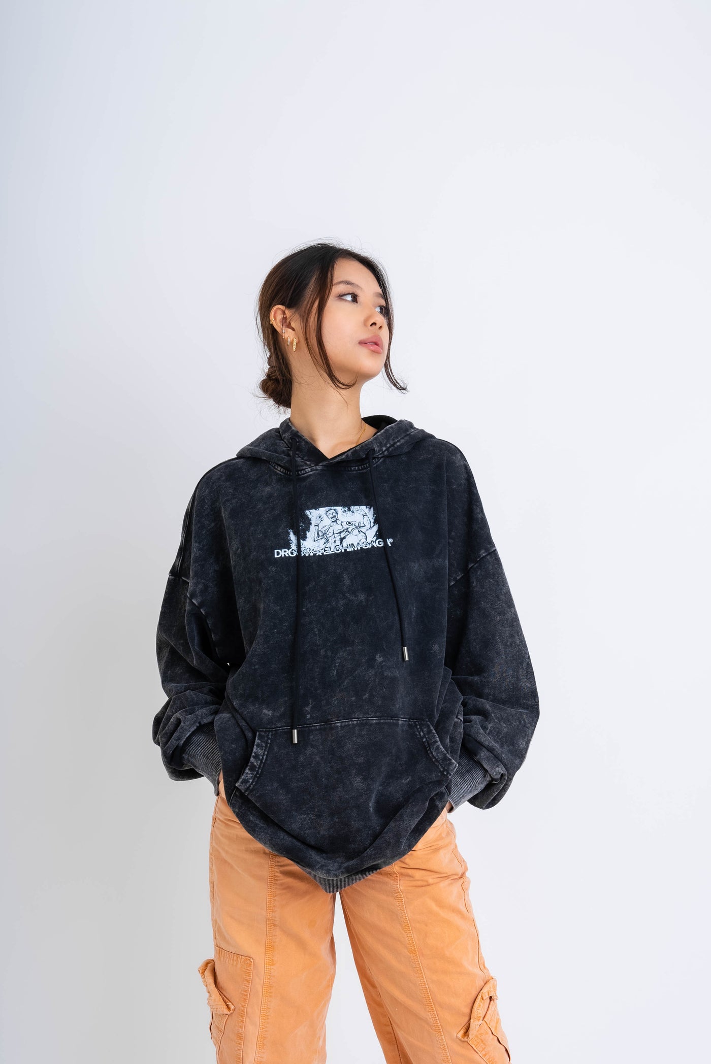 Sukuna - Acid Wash Hoodie