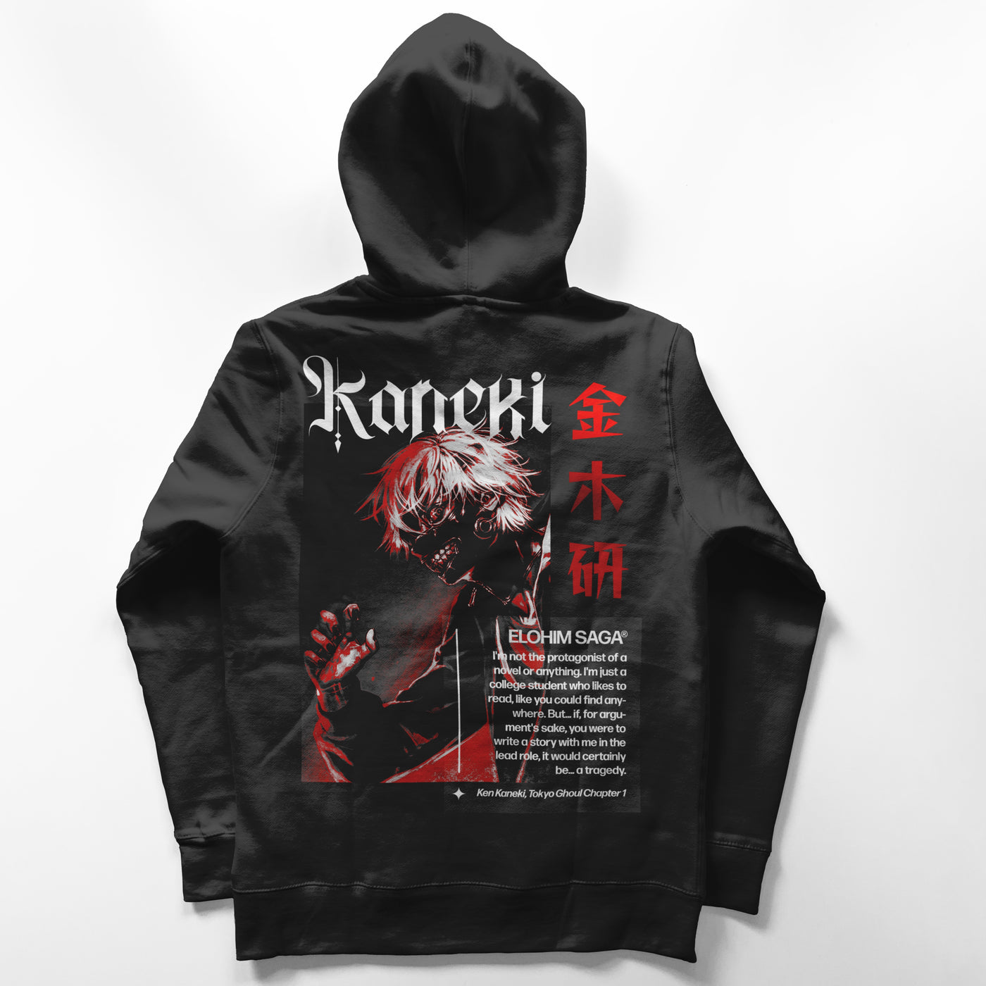 Ken Kaneki - Graphic Hoodie