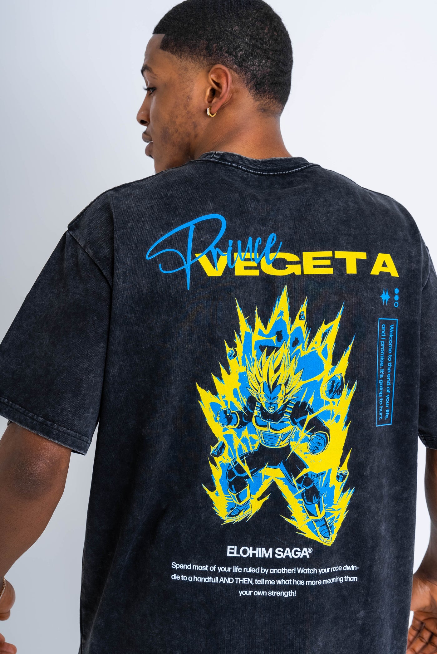 Prince Vegeta - Acid Wash Tee