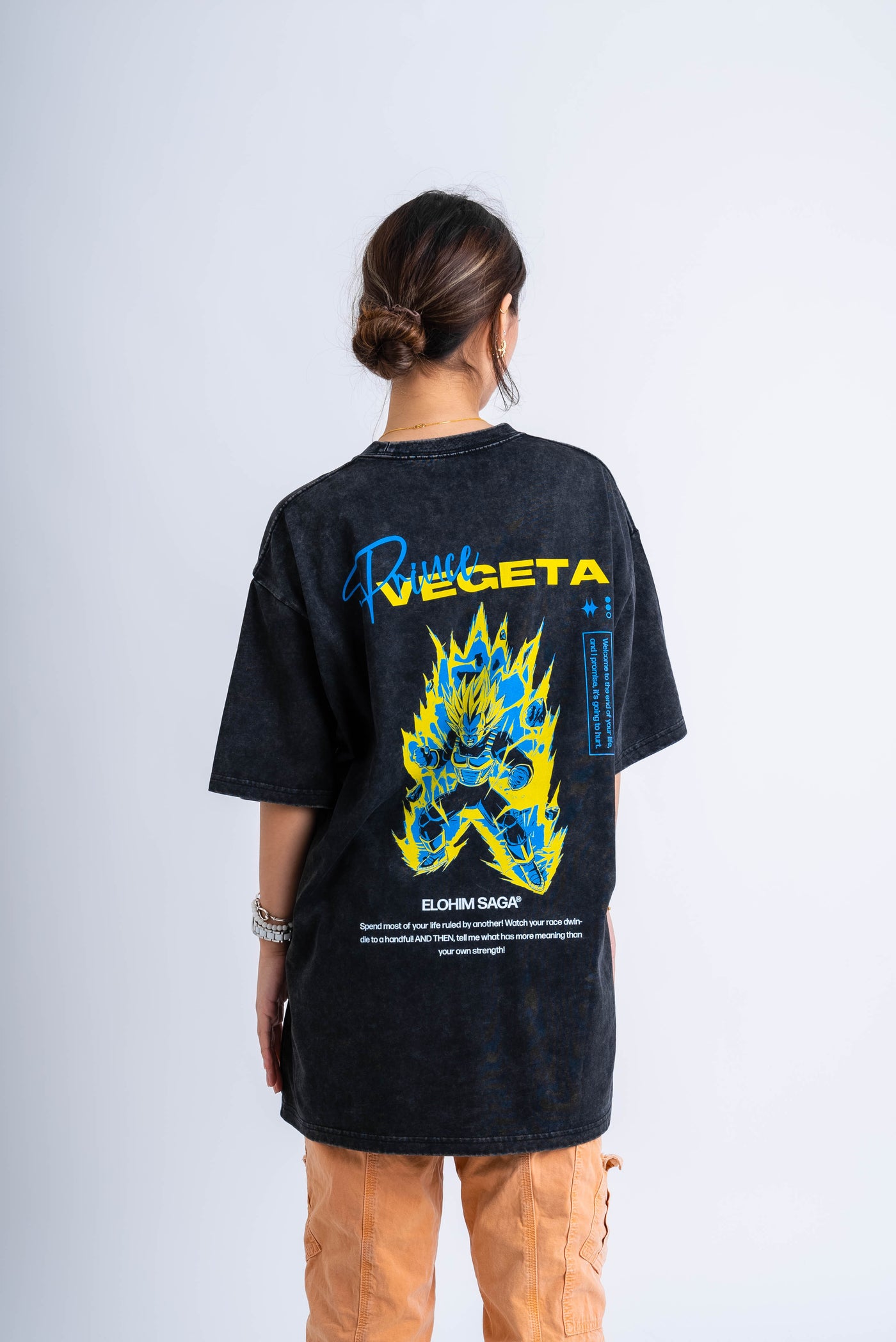 Prince Vegeta - Acid Wash Tee