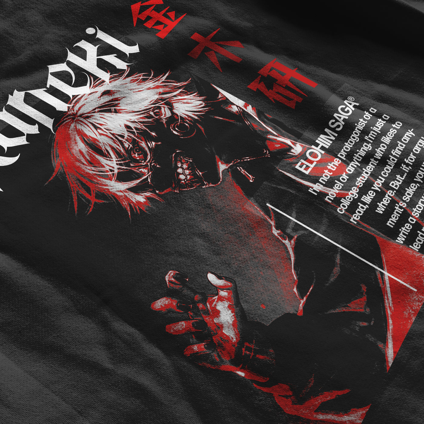 Ken Kaneki - Graphic Hoodie