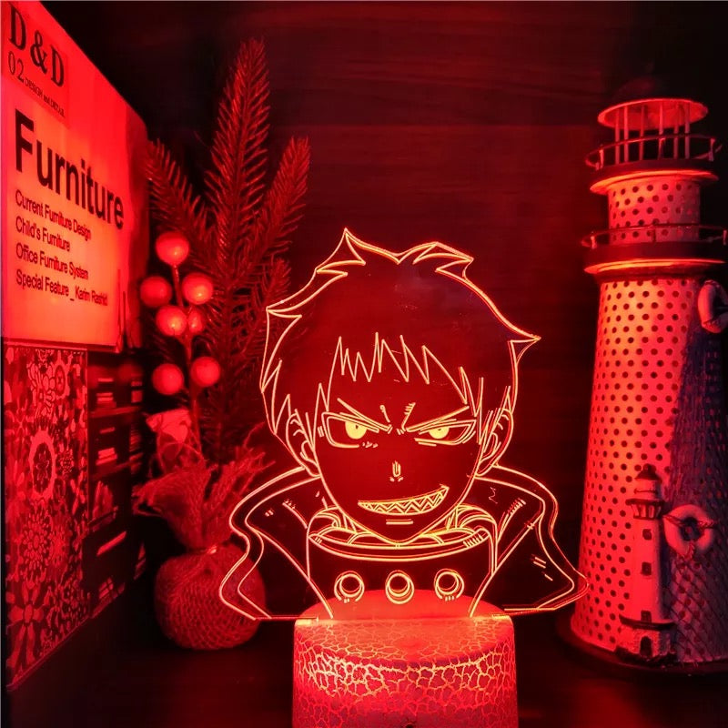 Shinra - Fire Force LED Lamp