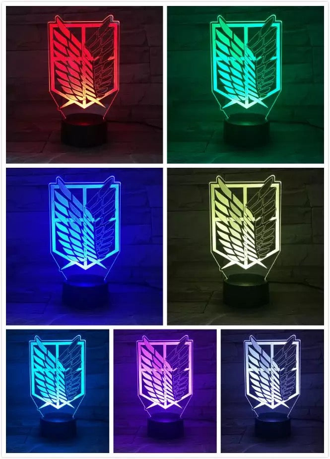 Attack on Titan - Scouts Badge LED Lamp