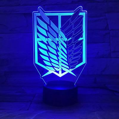 Attack on Titan - Scouts Badge LED Lamp