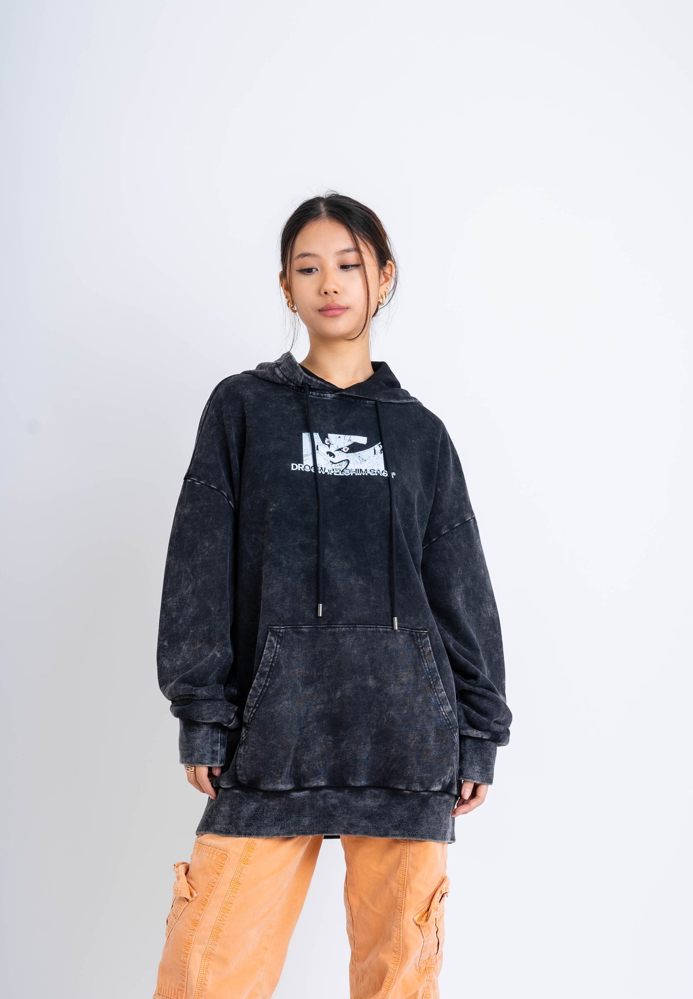 Kurama - Acid Wash Hoodie