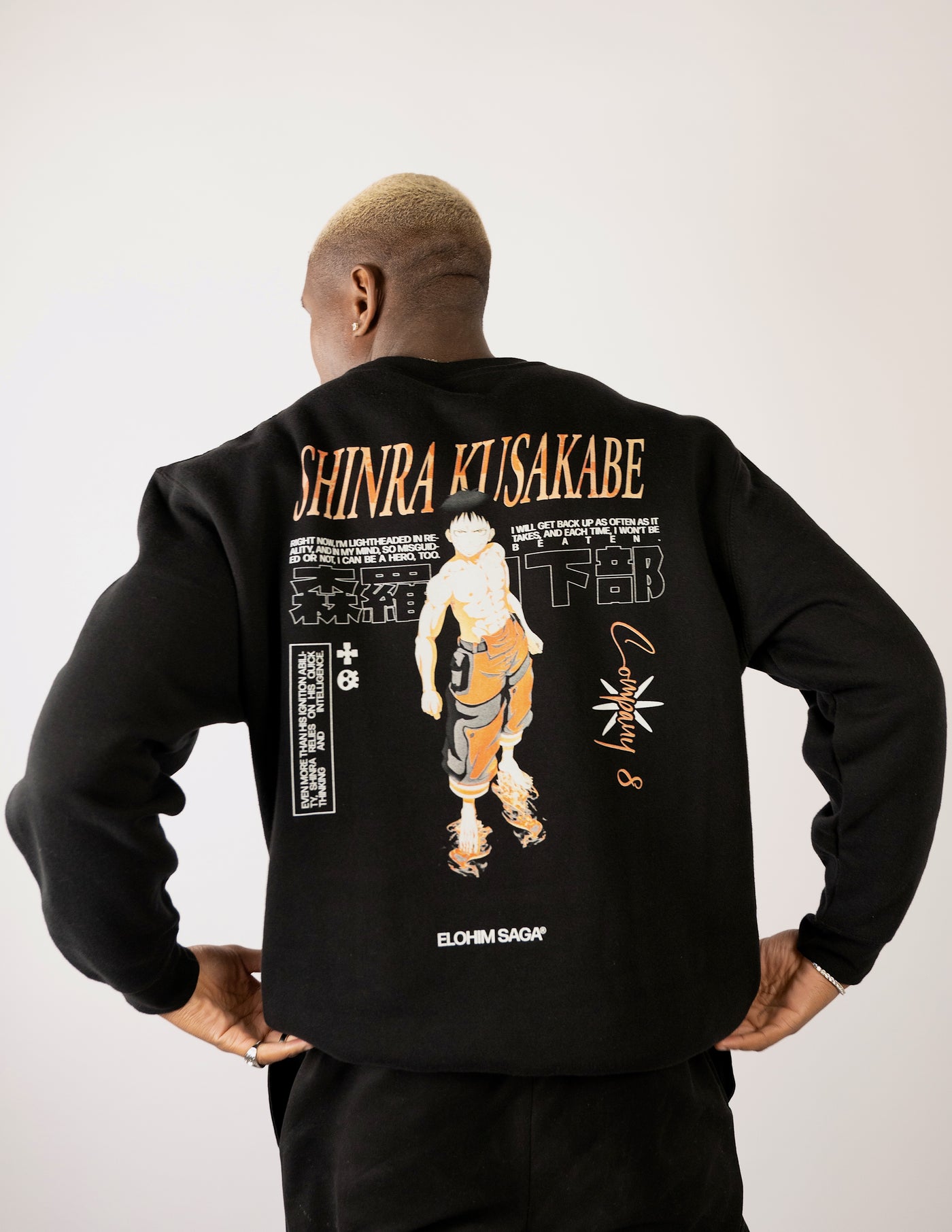 Shinra Kusakabe - Graphic Sweatshirt