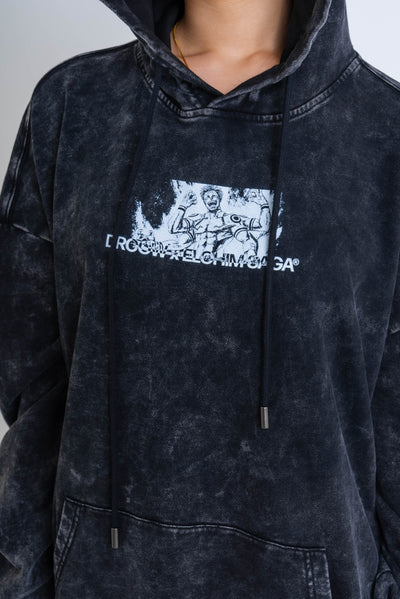 Sukuna - Acid Wash Hoodie