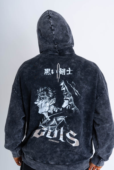 Guts - Acid Wash Hoodie