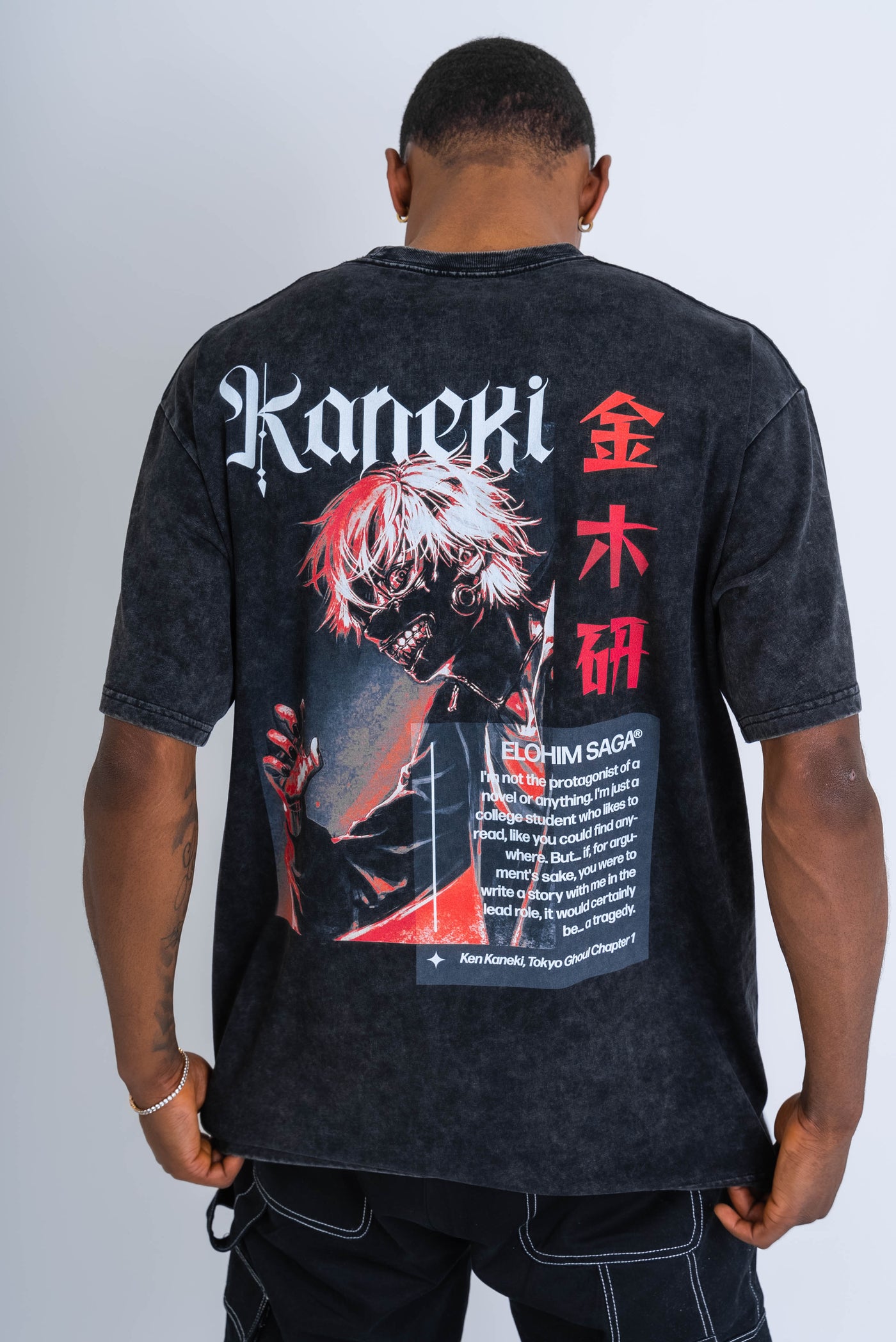 Kaneki - Acid Wash Tee