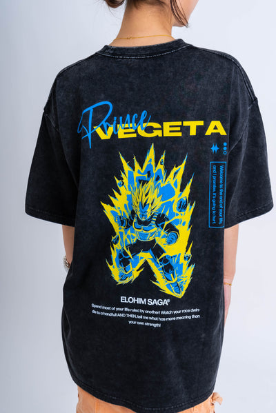 Prince Vegeta - Acid Wash Tee