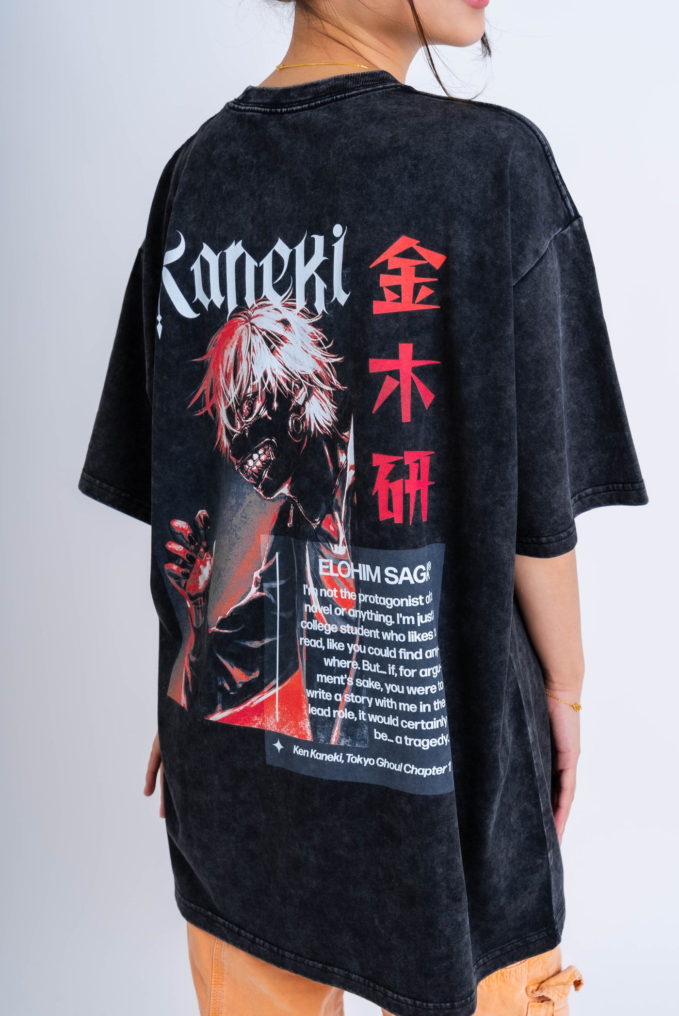 Kaneki - Acid Wash Tee